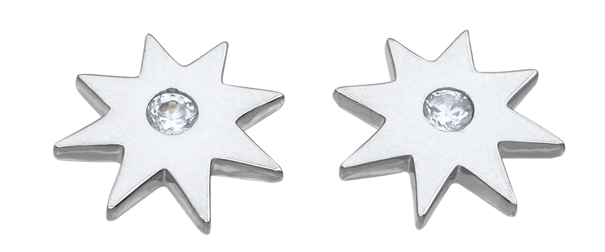 Sterling Silver Star Earrings