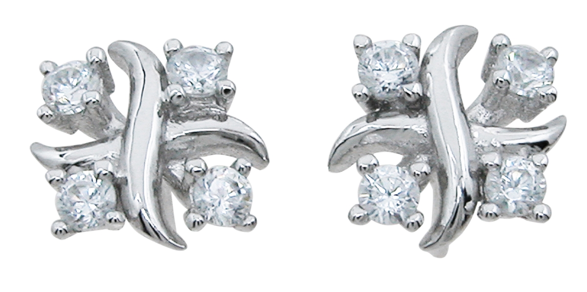 9 mm Sterling Silver Stud Earrings