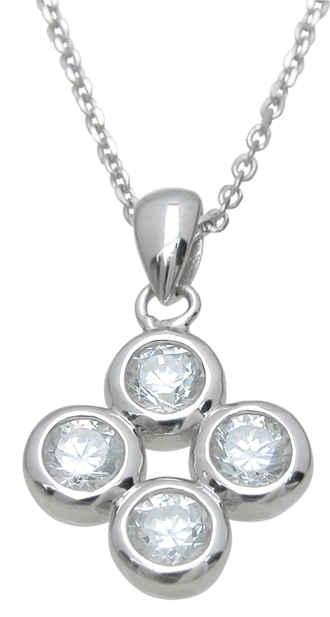 pc6916 18 & 13 mm Sterling Silver Pendant