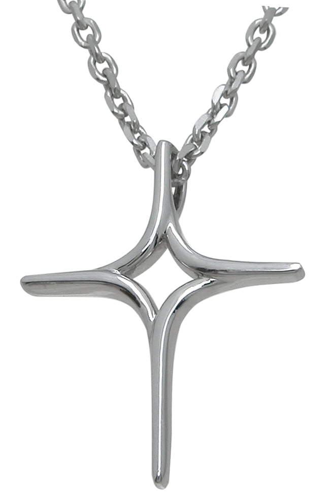 21 x 16 mm 925 Sterling Silver Cross Pendant