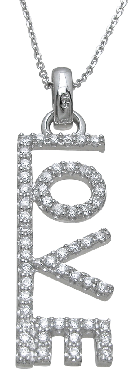 Sterling Silver Love Pendant