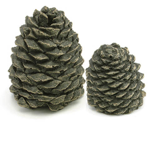 Picture of Fireside Collection DPCKFS2 Decorative Charred Pine Cones - Set of 2