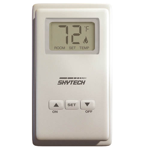 TS-R-2-A LCD Wireless Surface Mount Wall System for Millivolt Valve