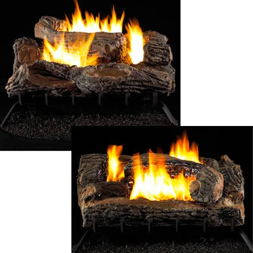 27 in. Multi-Sided Logs with Liquid Propane