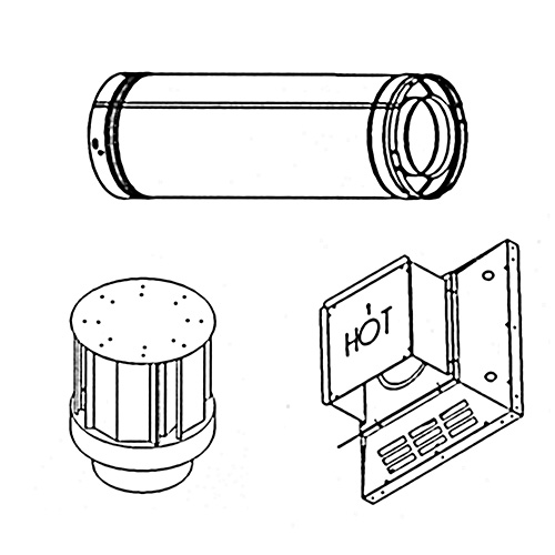 6 in. Direct Vent Pipe