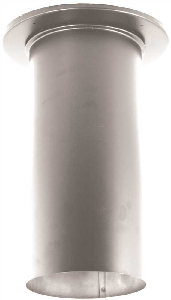 8 x 14 Stainless Steel Adjustable Slip Connector, 3-13 in.