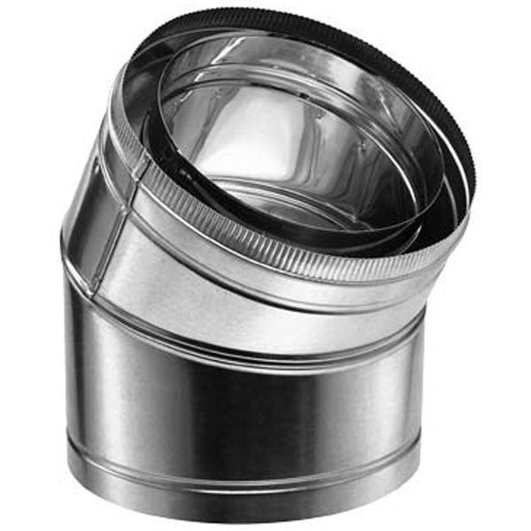 12DCA-E30 DuraChimney II 30 deg Elbow
