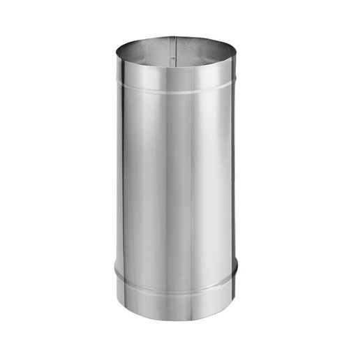 Stainless Steel Pipe, Black - 8 x 48 in.