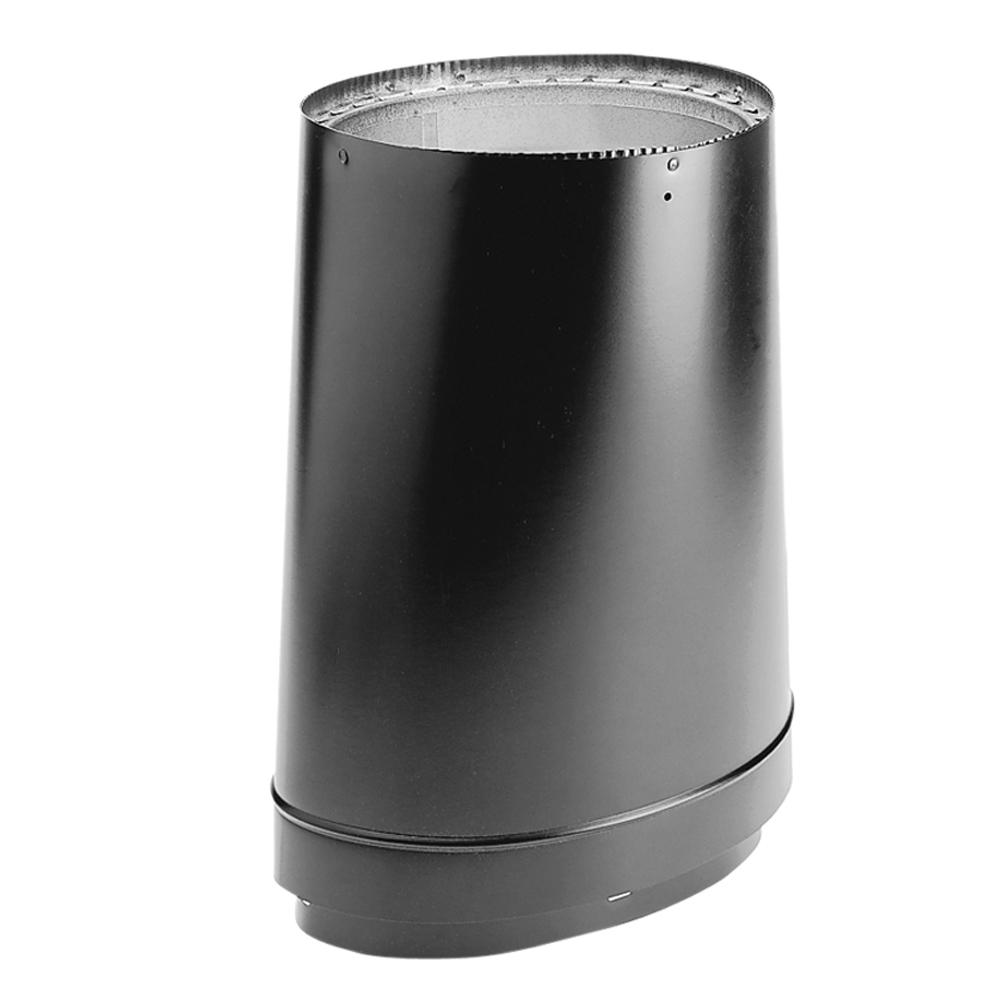 DVL 6 in. Oval to Round Adapter