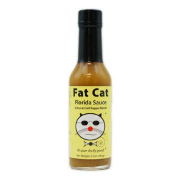 Picture of Fat Cat Gourmet Hot Sauces FLORIDASAUCE Florida Sauce Citrus Datil Blend