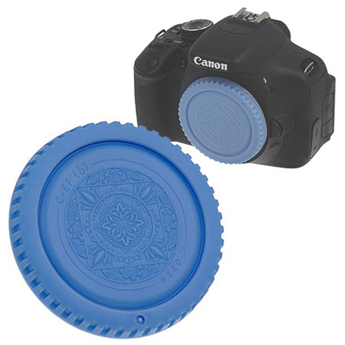 Picture of Fotodiox Cap-Body-Nikon-Blue Designer Body Cap for All Nikon F SLR & DSLR Camera, Blue