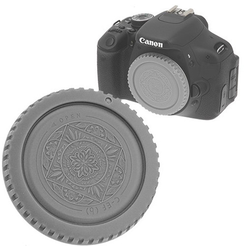 Picture of Fotodiox Cap-Body-Nikon-Gray Designer Body Cap for All Nikon F SLR & DSLR Camera, Gray