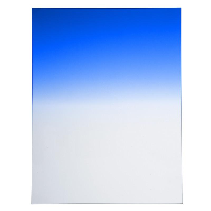 Picture of Fotodiox 6x8-ND-0.6SE-Blue 6.6 x 8.5 in. Pro Graduated Density 0.6 Soft Edge Filter&#44; Blue