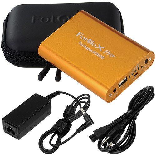 Picture of Fotodiox Turbopack 9000-Kit-12pin 0.66 in. Turbopack 9000 12 Pin Power Pack for B4 Mount Servo Lens
