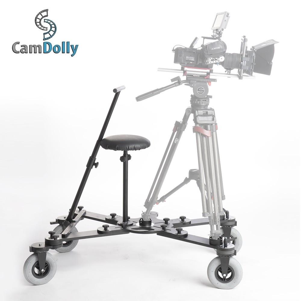 Picture of Fotodiox CamDolly-1x-Rail-kit The Worlds Most 1X Rail Flexible Camera Dolly & Slider System