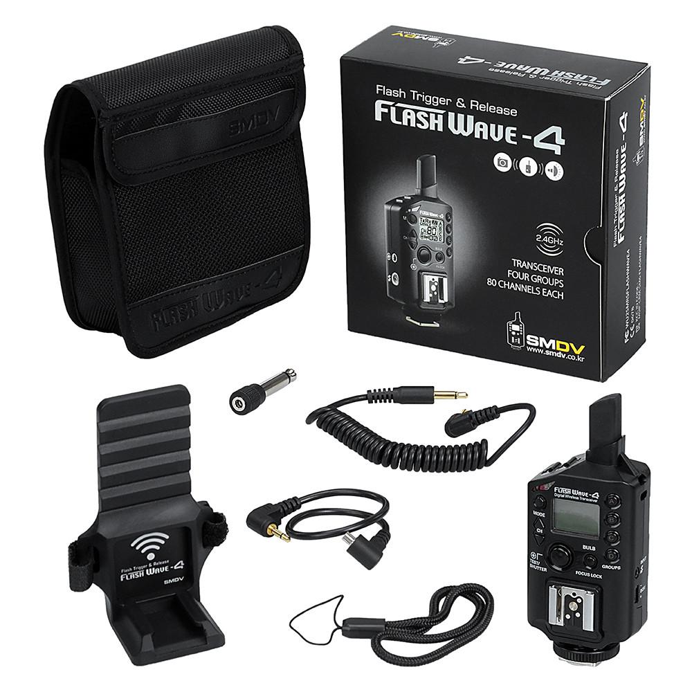 Picture of Fotodiox SMDV-FW4-1xSngl 2.4 GHz SMDV Flash Wave-4 Professional Flash Trigger & Release