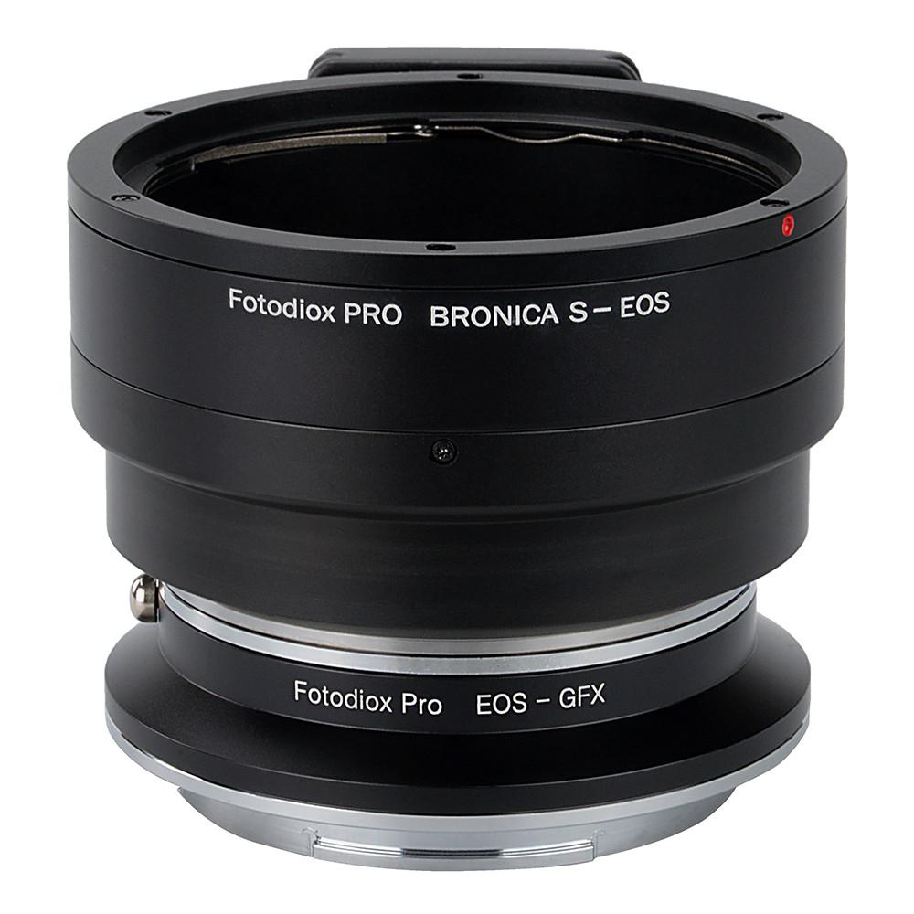 Picture of Fotodiox BS-EOS-GFX-Pro Pro Lens Mount Double Adapter for Bronica S Mount & Canon EOS D & SLR Lenses to Fujifilm G-Mount GFX