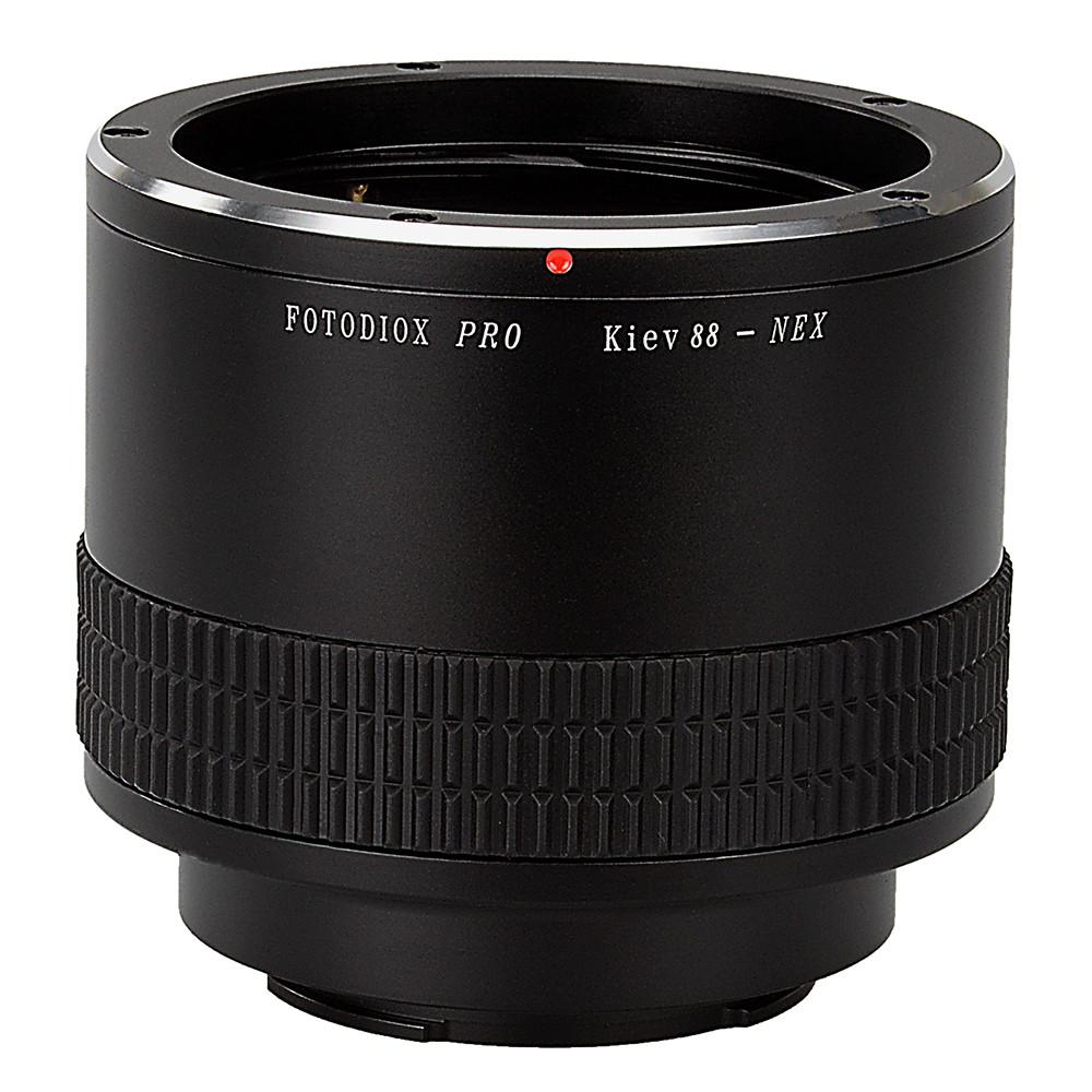 Picture of Fotodiox K88-SnyE-Pro Pro Lens Mount Adapter for Kiev 88 SLR to Sony Alpha E-Mount