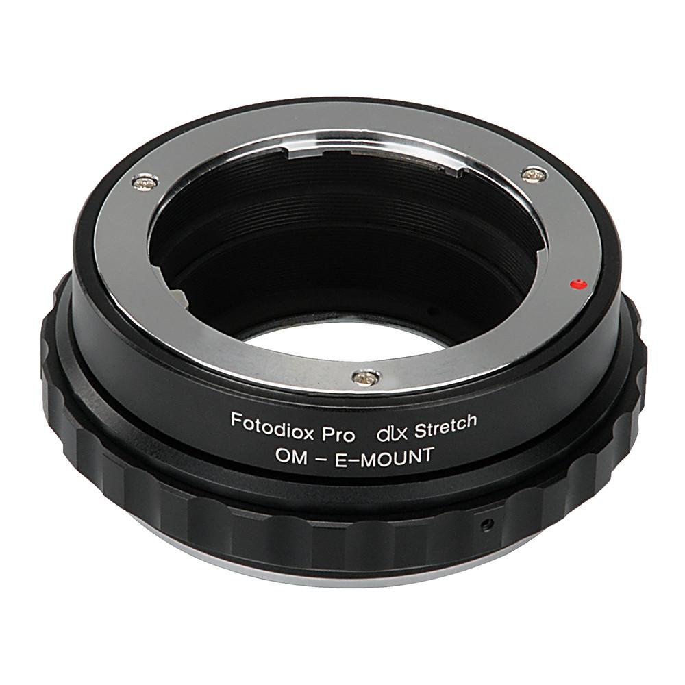 OMNEXDLXStretch 35 mm DLX Stretch Lens Mount Adapter for Olympus Zuiko SLR to Sony Alpha EMount