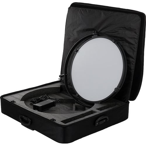 Picture of Fotodiox LED-VR4500ASVL-Kit Pro Factor Jupiter 24 Bi-Color Kit with Grid & Travel Case