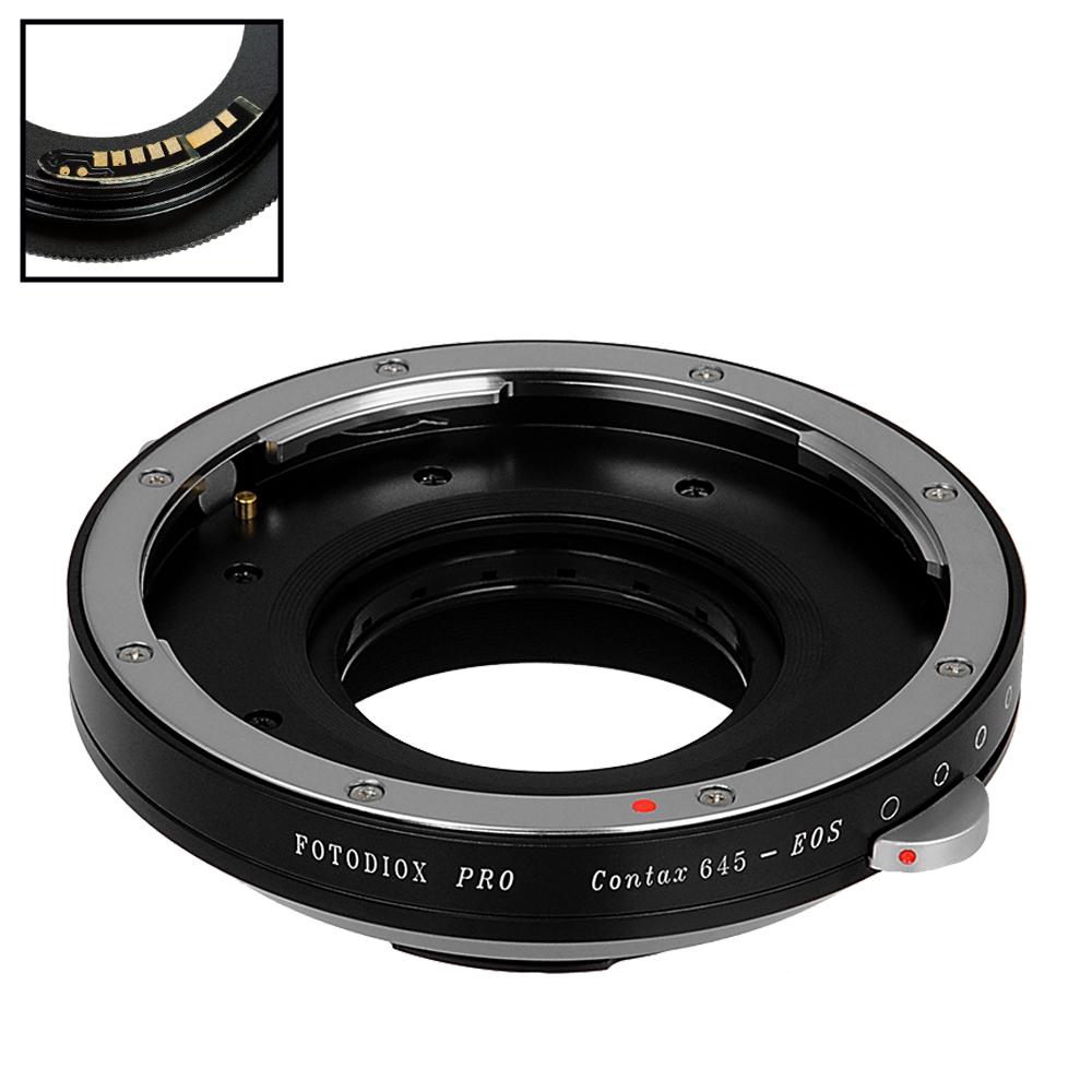 Picture of Fotodiox C645-EOS-Pro-FC10 Lens Mount Adapter for Contax 645 Mount Lenses to Canon EOS