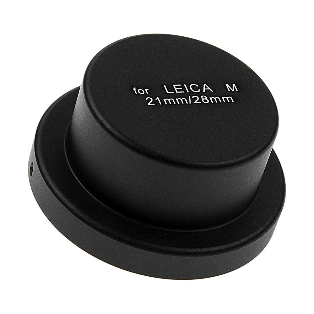 Picture of Fotodiox Cap-Rear-LM-DpBlck Metal Deep Rear Lens Cap for Leica M 21 mm & 28mm Wide Angle Lenses&#44; Black