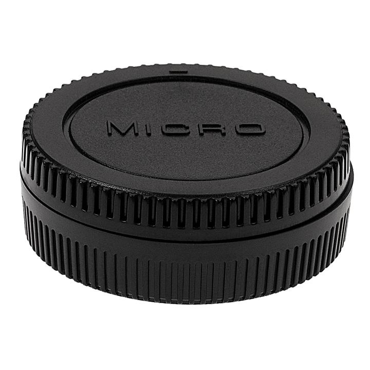 Picture of Fotodiox Cap-Set-MFT-BLK Camera Body & Rear Lens Cap Set for Micro Four Camera & Lens
