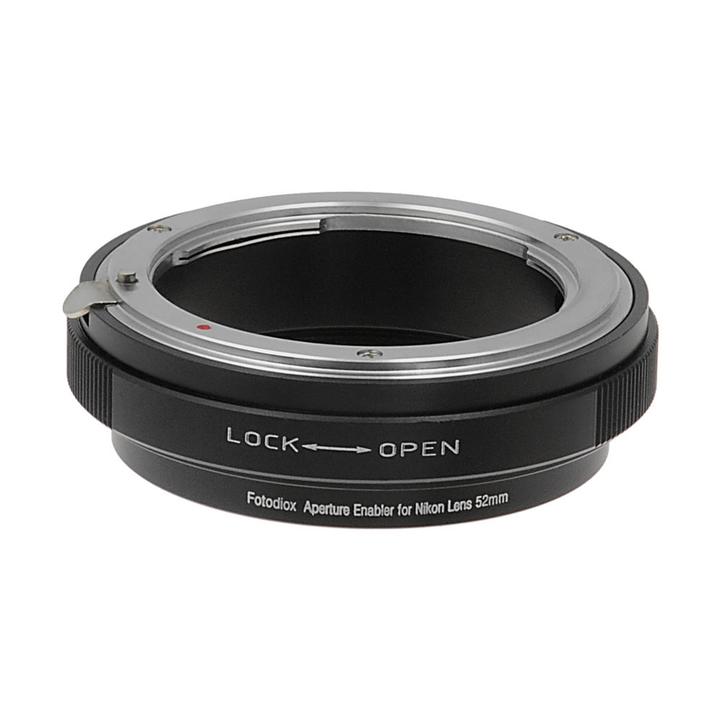 Picture of Fotodiox NikG-Aptre-Cntrl 52 mm Reverse Mount Macro Filter with Aperture Control for Nikon G DX-Mount Camera