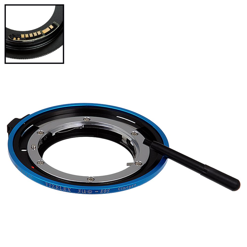 Lens Mount Cine Adapter with Nikon SLR Camera Body