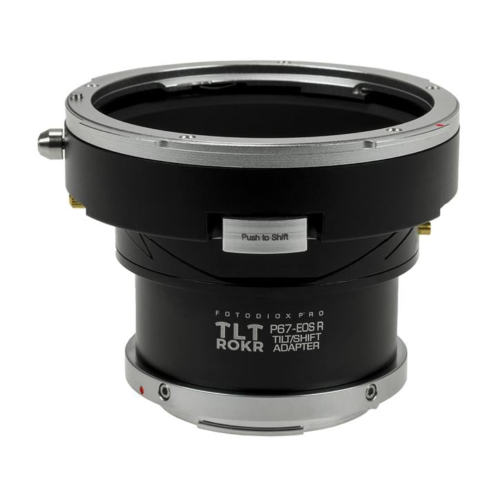 P67-EOSR-TLTROKR Tilt & Shift Lens Mount Adapter for Pentax 6 x 7 Canon Camera Body
