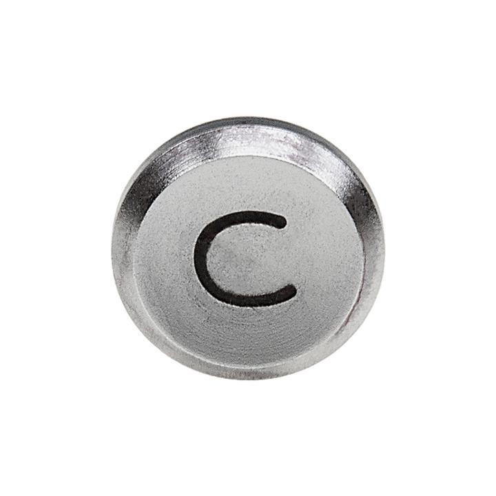 12 mm Soft Shutter Release Button for Contax & Canon Camera, Silver & Black