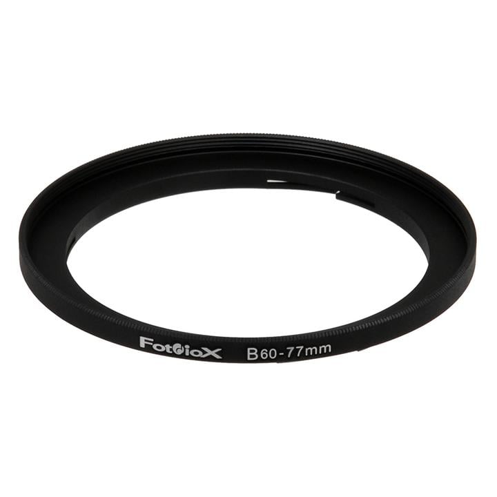 Step-Ring-Hassy-B60-77mm 77 mm Step Up Filter Adapter Ring for Hasselblad Bayonet B60, Anodized Black