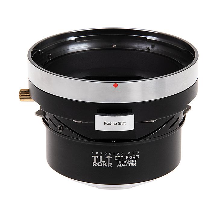 TLTROKR-ETR-FXRF Tilt & Shift Lens Mount Adapter for Bronica ETR Mount Fujifilm Mirrorless Camera Body
