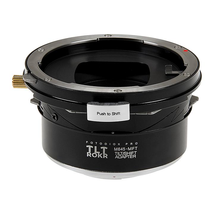 TLTROKR-M645-MFT Tilt & Shift Lens Mount Adapter for Mamiya 645 Mirrorless Camera Body