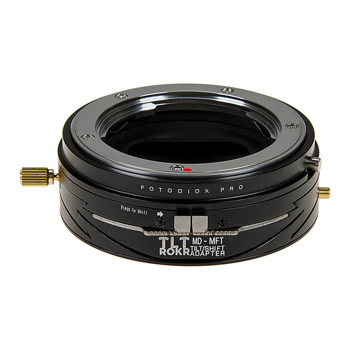 TLTROKR-MD-MFT Tilt & Shift Lens Mount Adapter for Minolta Rokkor Camera Body