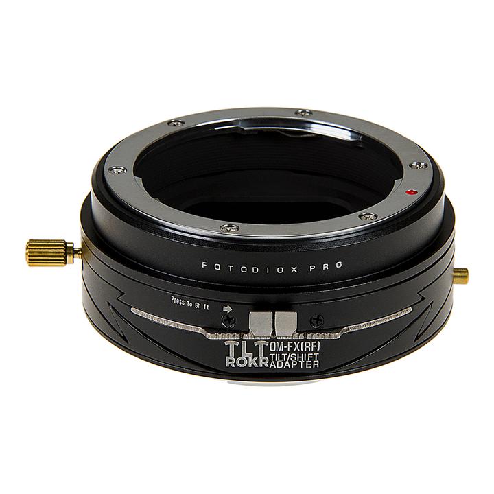 TLTROKR-OM35-FXRF Tilt & Shift Lens Mount Adapter for Olympus Zuiko Fuji Camera Body