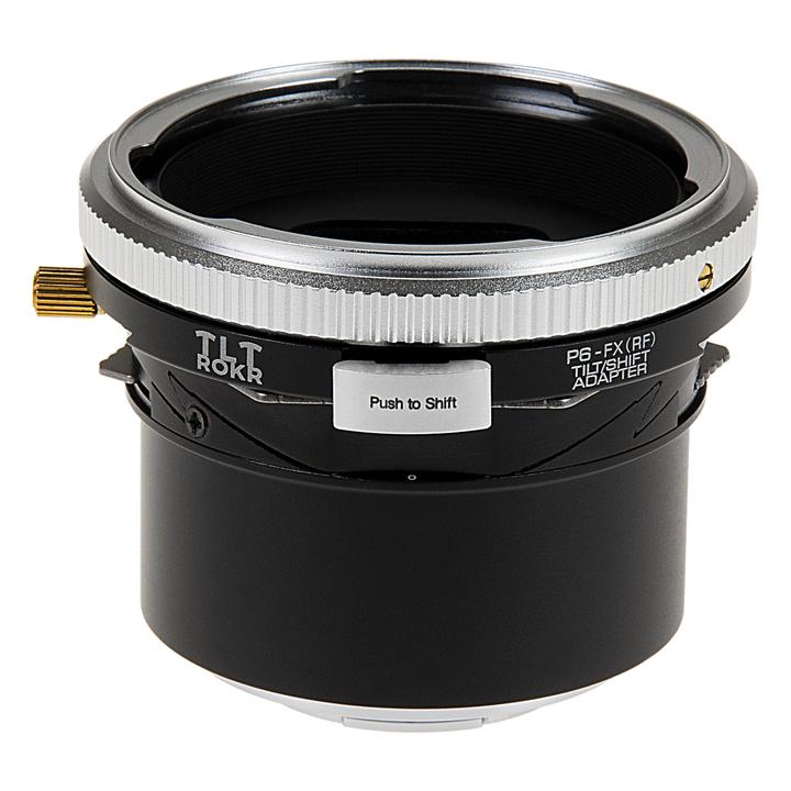 TLTROKR-P6-FXRF Tilt & Shift Lens Mount Adapter for Pentacon 6 Fujifilm Camera Body