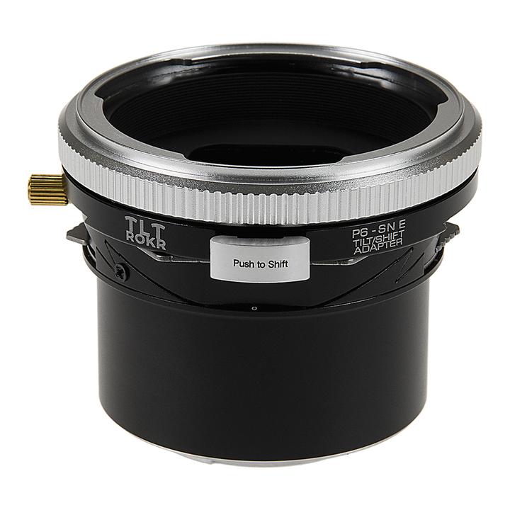 TLTROKR-P6-SnyE Tilt & Shift Lens Mount Adapter for Pentacon 6 Sony Alpha Camera Body