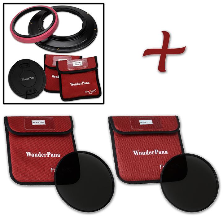 Picture of Fotodiox WndPn145-ND-Kit-SNFE1224 145 mm ND16 & ND32 Filter Holder Kit for Sony Lens