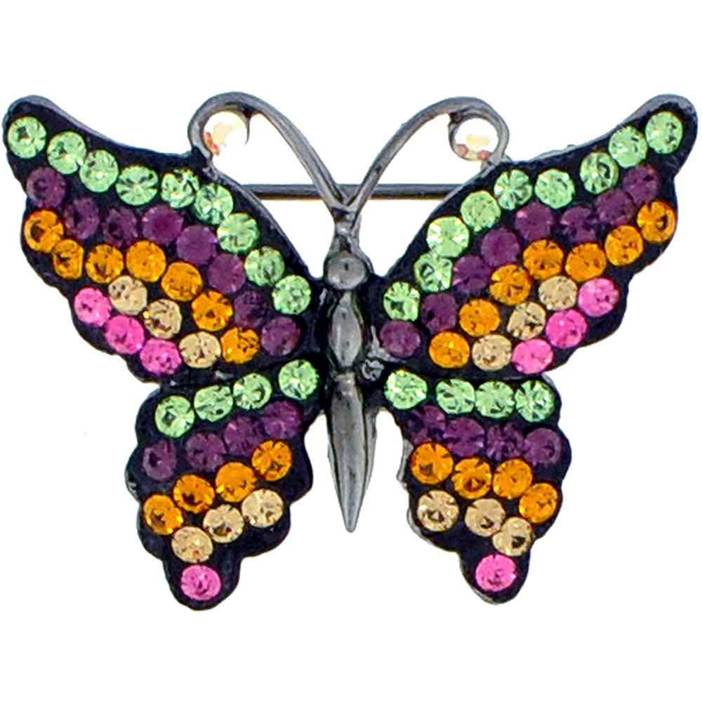 Picture of Fantasyard Butterfly Pin - Multicolor - 1.25 x 1 in.