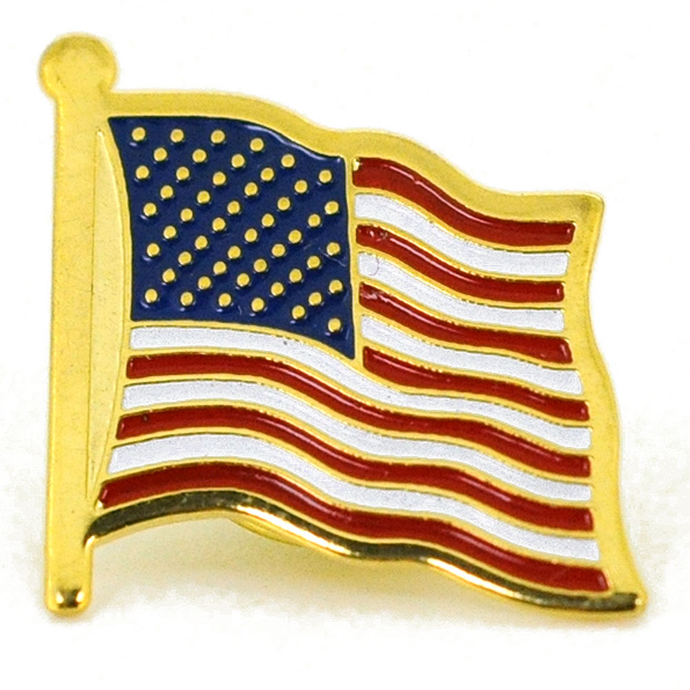 Picture of Fantasyard 1013621 American Enamel Lapel Badge Lapel Brooch Pin