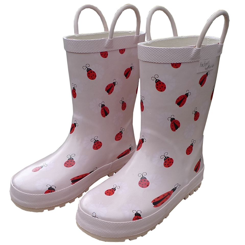 FOX-600-44-3 Childrens Pink Lady But Boot - Size 3