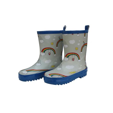 Picture of Foxfire for Kids FOX-600-18-5 Childrens Rainbow Rain Boot - Size 5&#44; Toddler