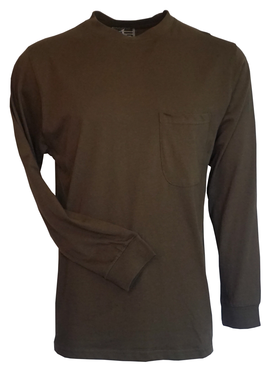 492 35 2XT Sportswear Long Sleeve Pocket T-shirt Loden 2X Tall
