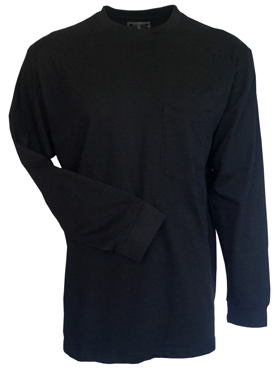 492 90 M Sportswear Long Sleeve Pocket T-shirt Black Medium