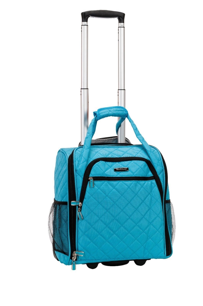 Melrose Wheeled Underseat Carry On Luggage - Turquoise