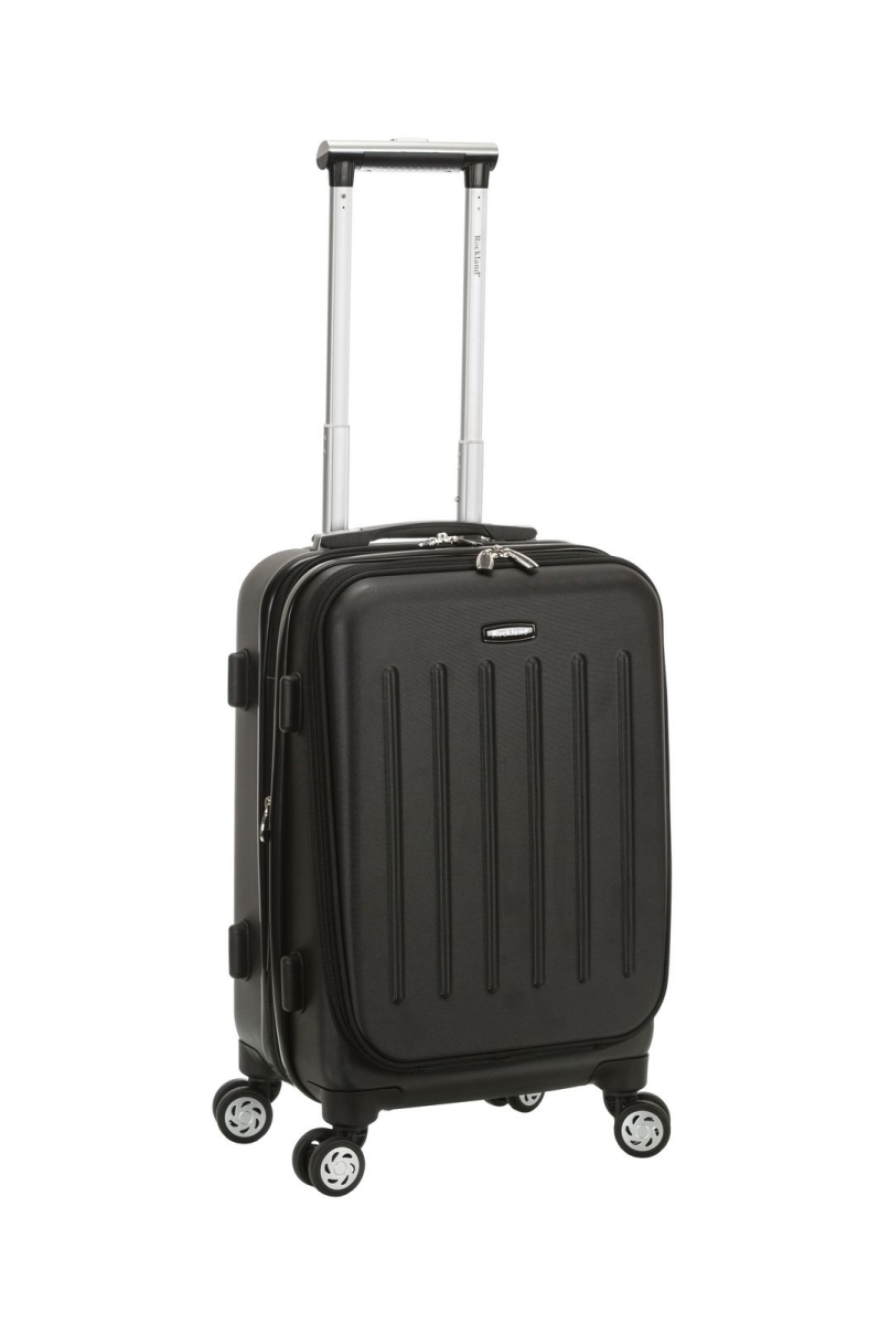 Picture of Rockland F2401-BLACK 19 in. Titan Hard Luggage Abs Spinner Laptop Carry On - Black