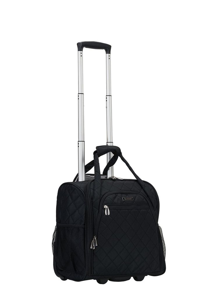 Picture of Rockland BF31-BLACK Melrose Wheeled Underseat Carry on Luggage&#44; Black
