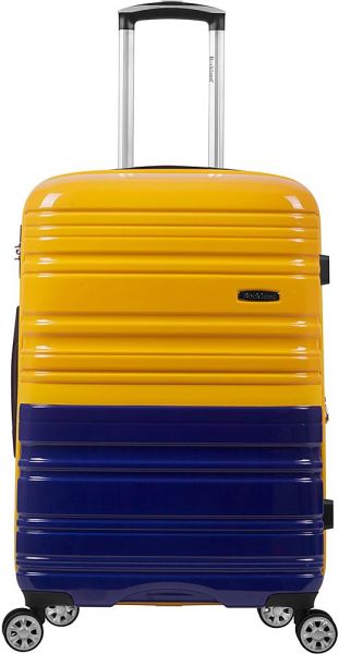 Picture of Rockland F145-2TONENAVY 20 in. Melbourne Expandable Abs Carry On Luggage&#44; Navy & Yellow
