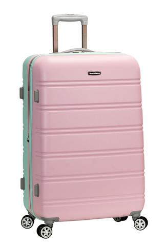 28 in. Expandable ABS Dual Wheel Spinner Luggage - Mint